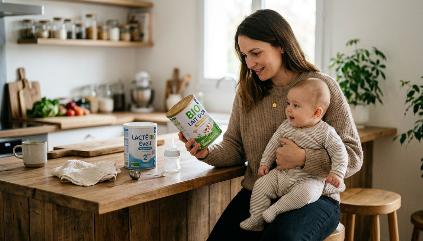 Comment choisir le meilleur lait en poudre bio pour votre nourrisson ?